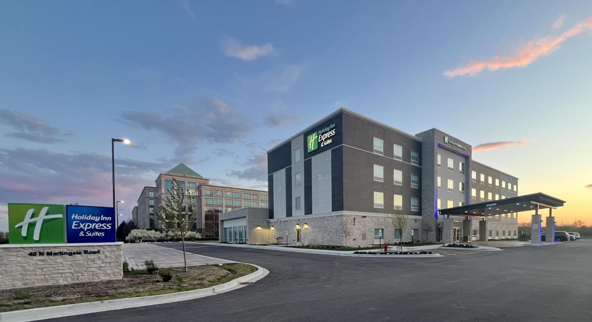 Holiday Inn Express & Suites Chicago Schaumburg By Ihg Екстер'єр фото